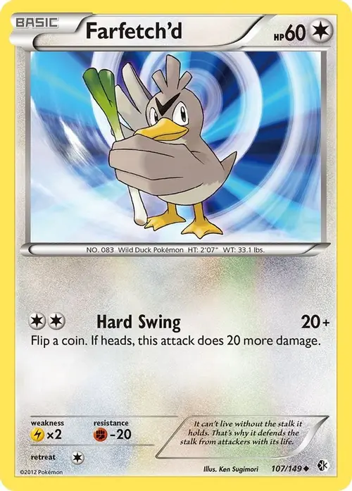 Farfetch'd card art