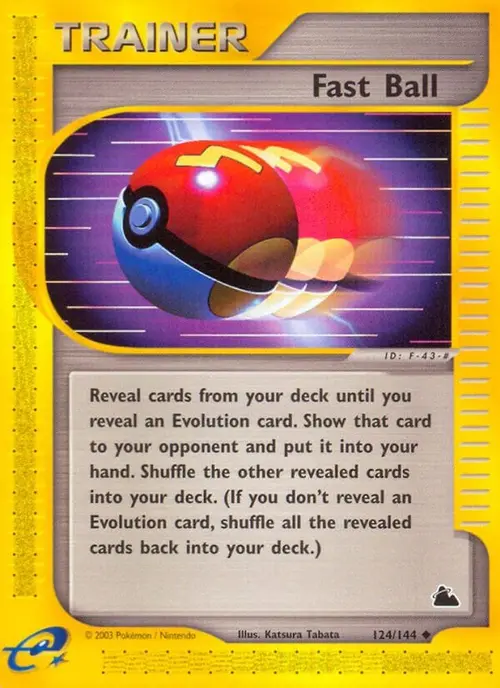 Fast Ball card art