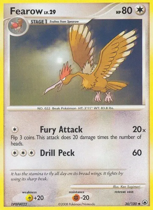 Fearow card art