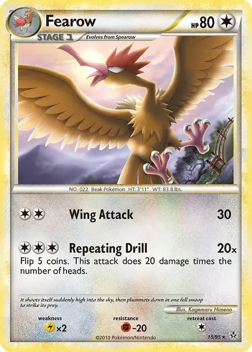 Fearow card art