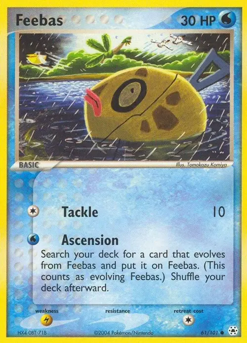 Feebas card art