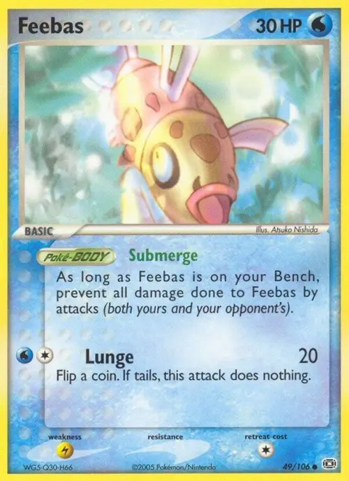 Feebas - 049/106 card art