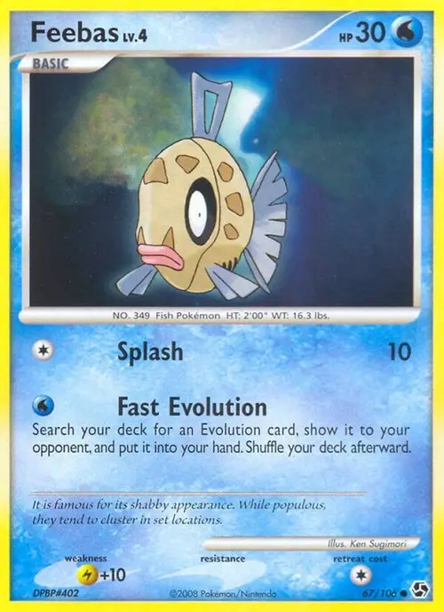 Feebas card art