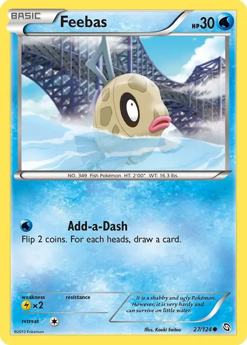 Feebas card art