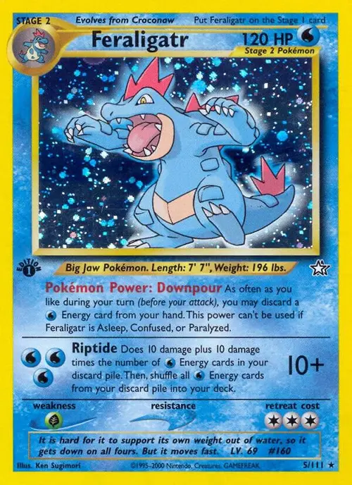 Feraligatr (5) card art