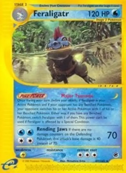 Feraligatr (47) card art