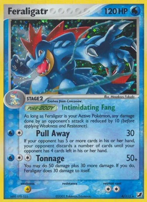 Feraligatr card art