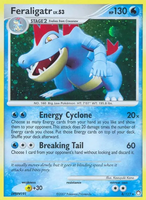 Feraligatr card art