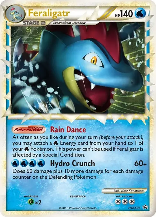 Feraligatr (Prime) - HGSS07 card art