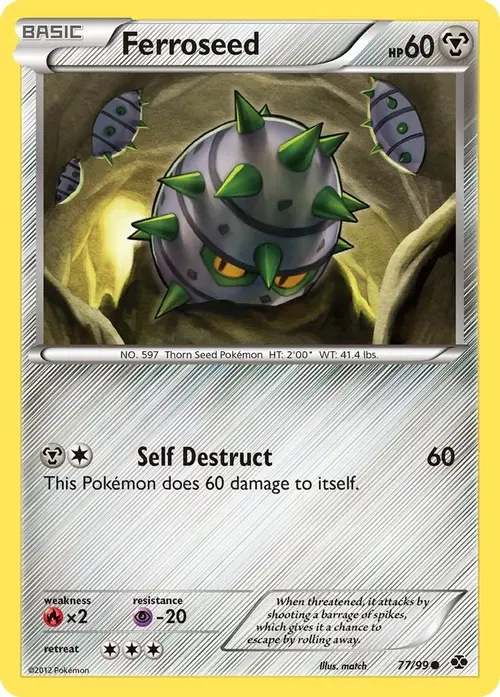 Ferroseed card art