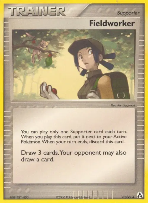 Fieldworker card art