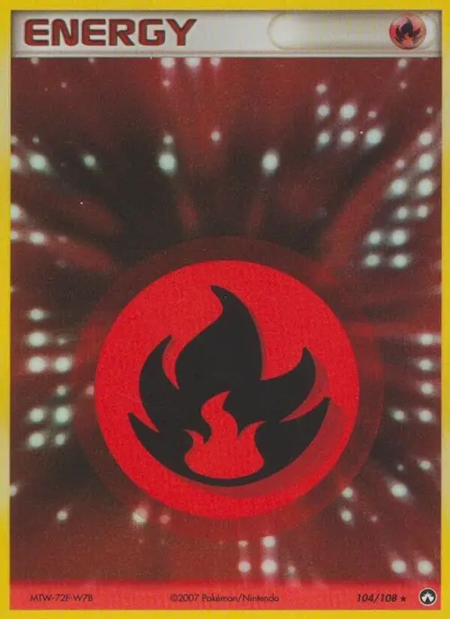 Fire Energy card art
