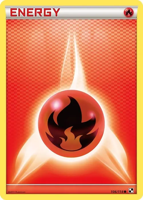 Fire Energy card art