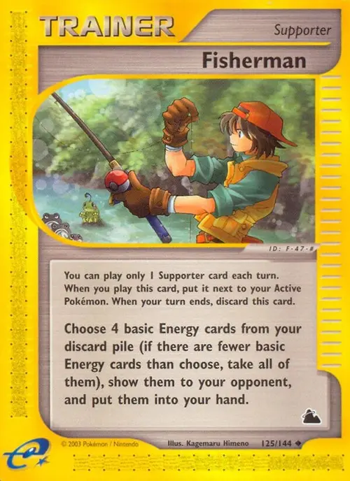 Fisherman card art