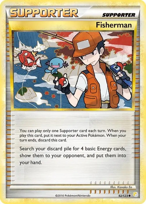Fisherman card art