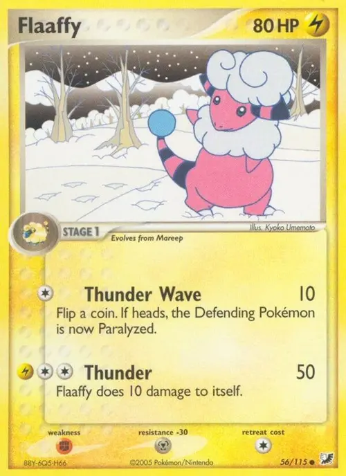 Flaaffy card art
