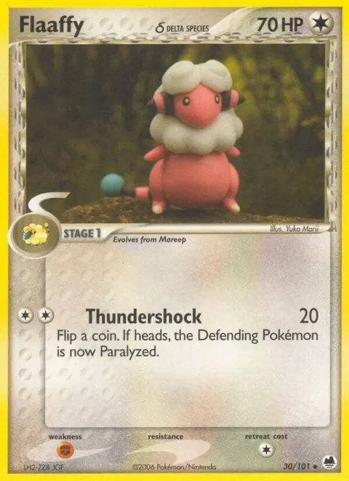 Flaaffy (Delta Species) card art