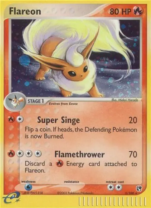 Flareon card art