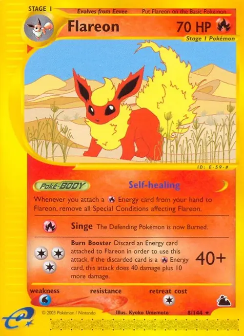 Flareon (8) card art