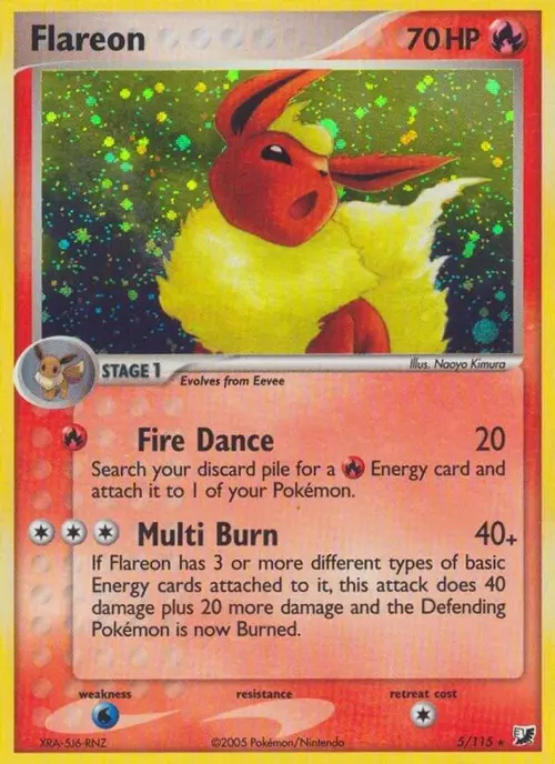 Flareon card art