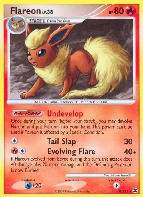 Flareon card art