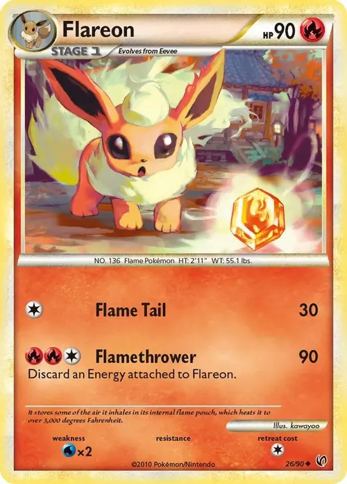 Flareon card art