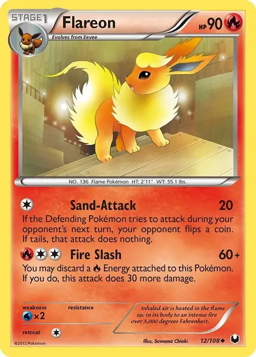 Flareon card art