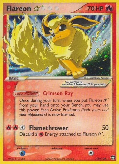 Flareon Star card art