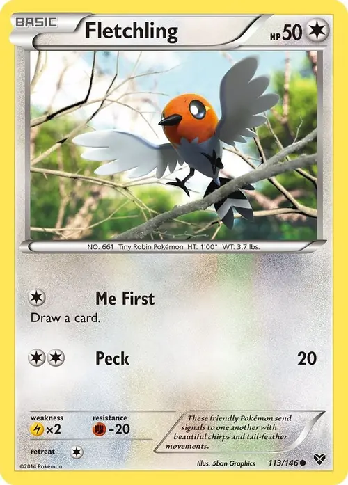 Fletchling card art