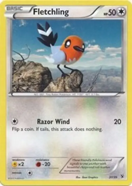 Fletchling card art