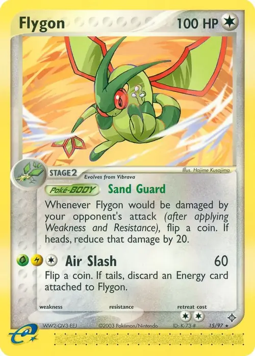 Flygon - 15/97 card art