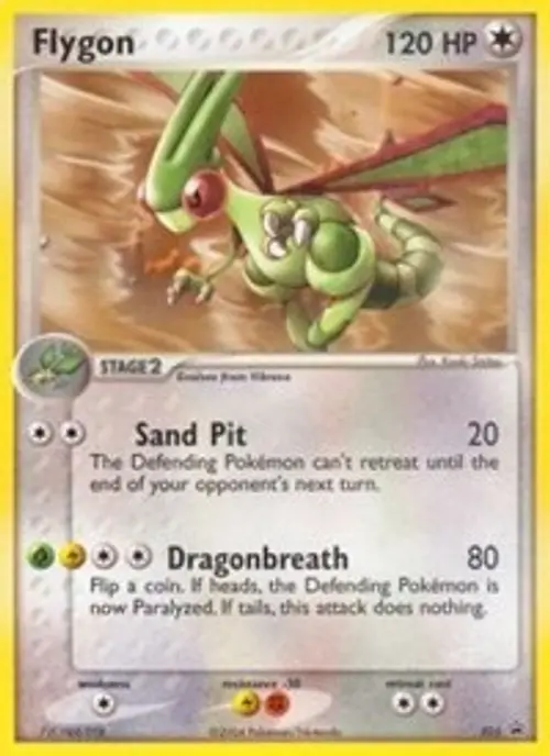 Flygon - 025 (e-League) card art