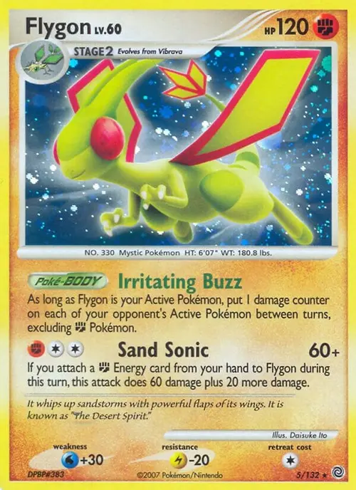 Flygon card art