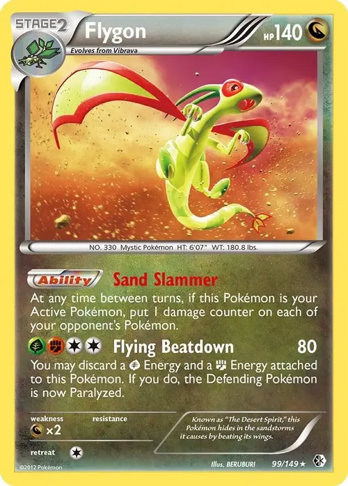 Flygon card art