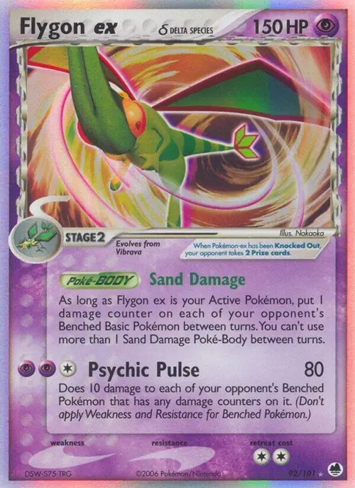 Flygon ex (Delta Species) card art