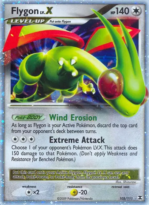 Flygon Lv.X card art