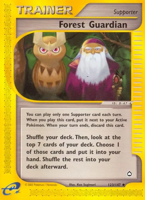 Forest Guardian card art