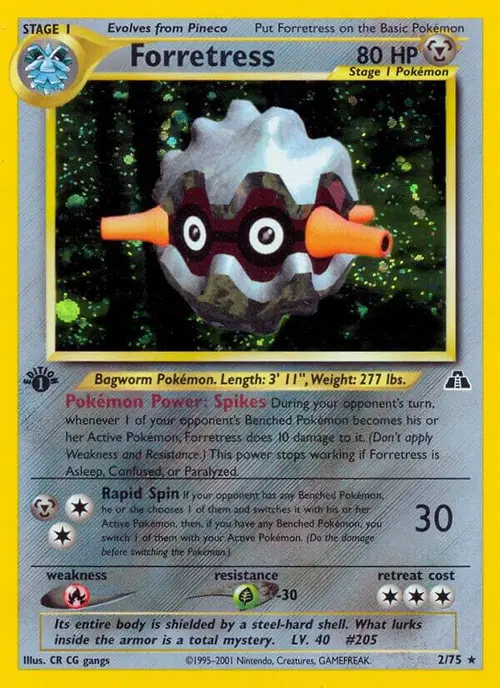 Forretress (2) card art