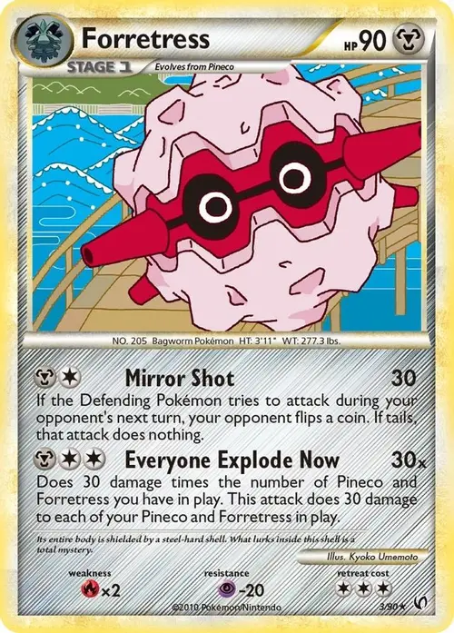 Forretress (3) card art
