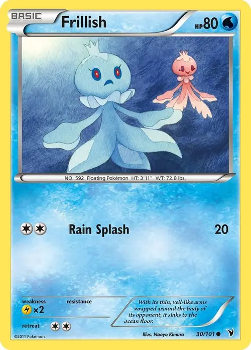 Frillish card art