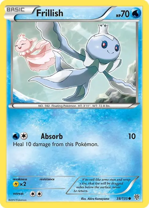 Frillish card art