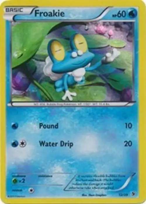 Froakie card art