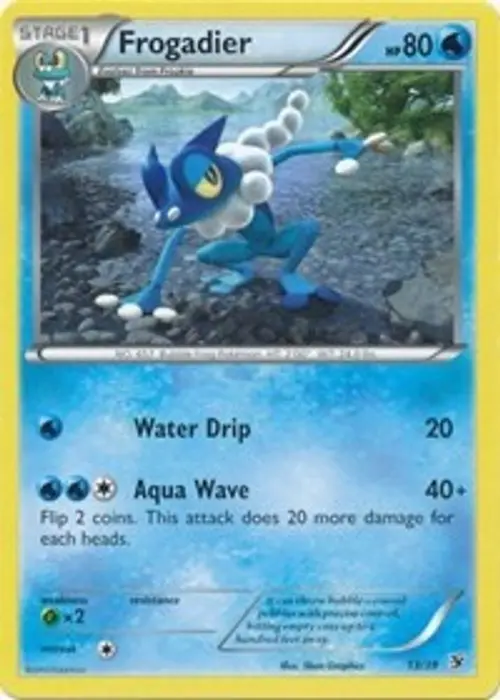 Frogadier card art