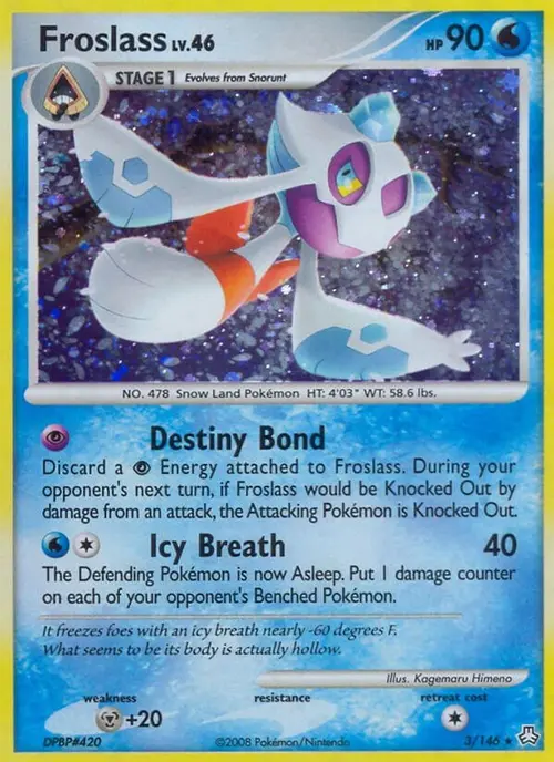 Froslass card art