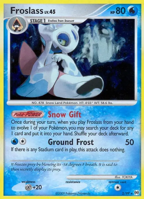Froslass card art