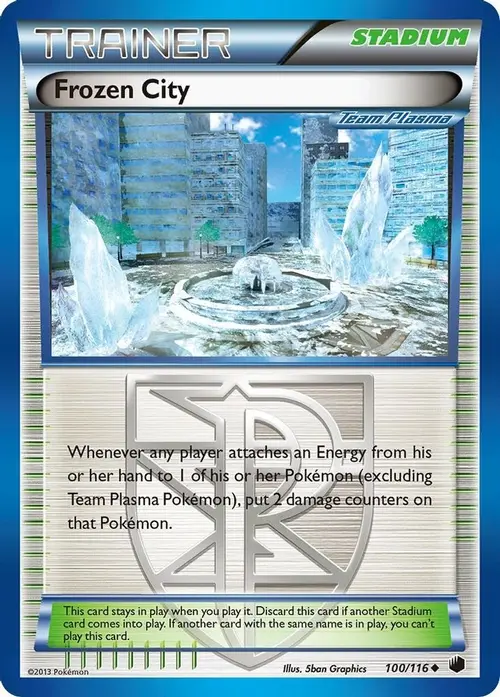 Frozen City (Team Plasma) card art