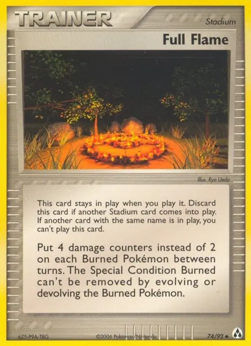 Full Flame card art