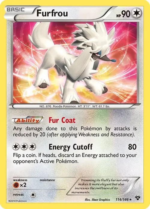 Furfrou card art