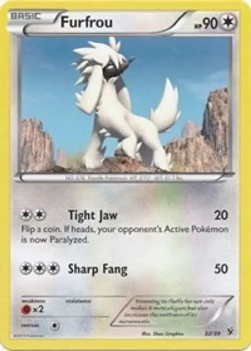 Furfrou (32) card art