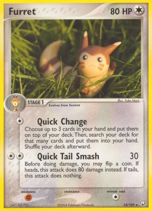 Furret card art